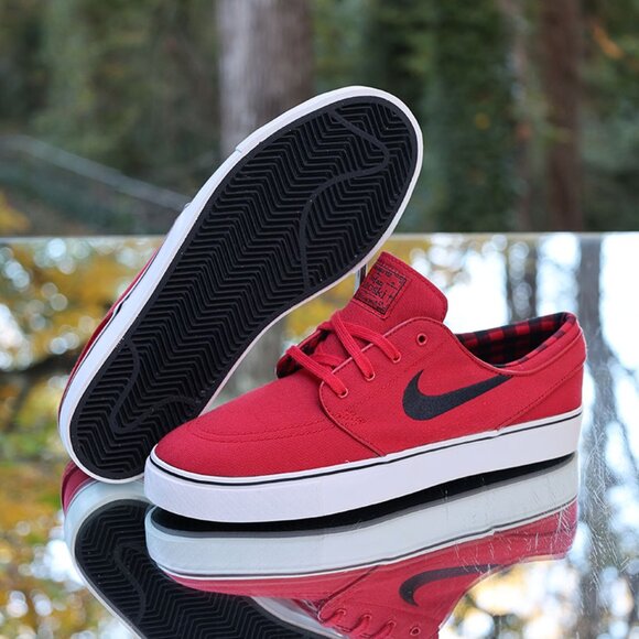 Nike SB Zoom Stefan Janoski Red Black Plaid main image 7